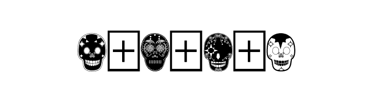 Dia de los Muertos Limited Free Version  Free Fonts Download