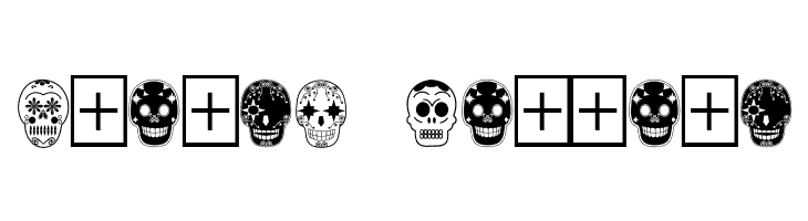 Dia de los Muertos Limited Free Version  Free Fonts Download