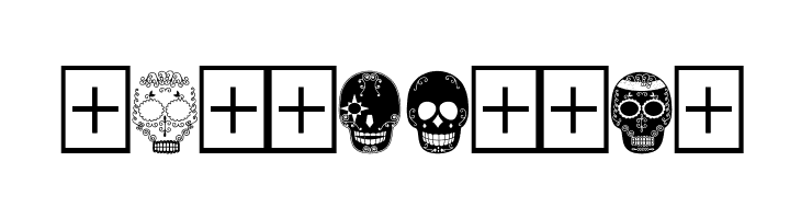 Dia de los Muertos Limited Free Version  Free Fonts Download