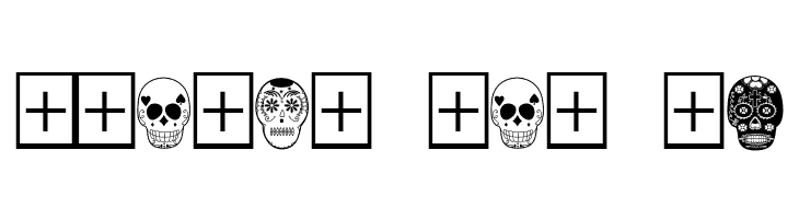 Dia de los Muertos Limited Free Version  Free Fonts Download