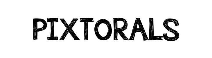 PIXTORALS Education Pencil Font