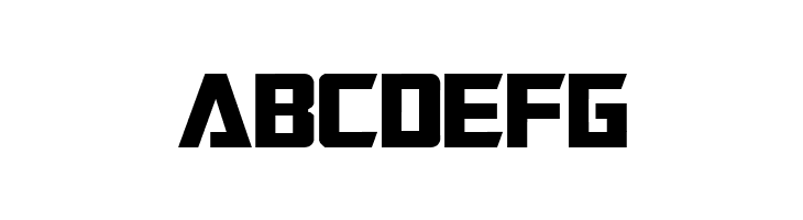 ABCDEFG Transformers Font