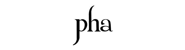 pha Twilight Crepuscolo italiano Font