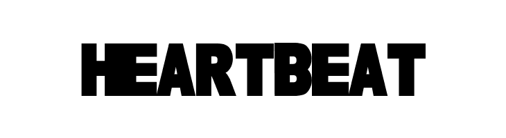 HEARTBEAT TINTIN 3D Font