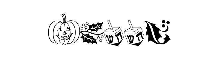 Holiday Pi BT  Free Fonts Download