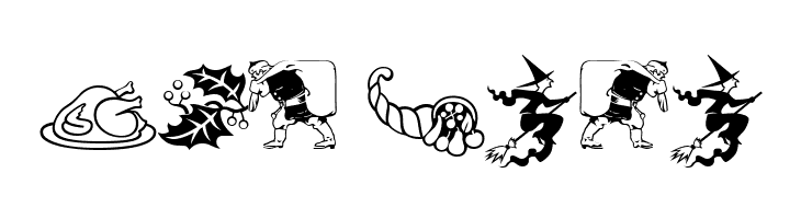 Holiday Pi BT  Free Fonts Download