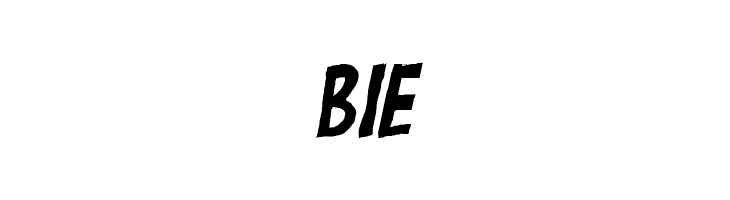 all exes must die! Italic  Free Fonts Download