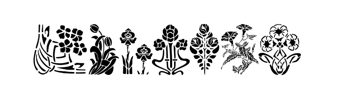 ArtNouveau2  Free Fonts Download