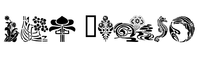 ArtNouveau2  Free Fonts Download