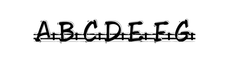 ShowLetters_Action  Free Fonts Download