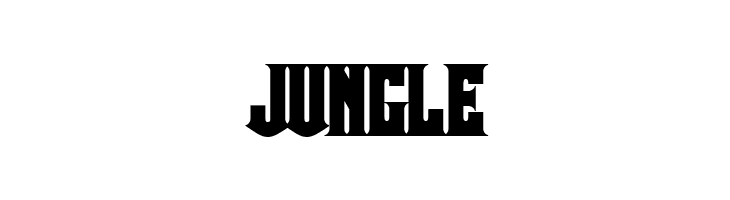 jungle Crown Title Font