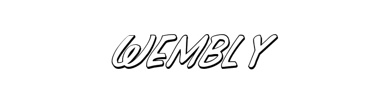 Press Darling Shadow Italic  Free Fonts Download