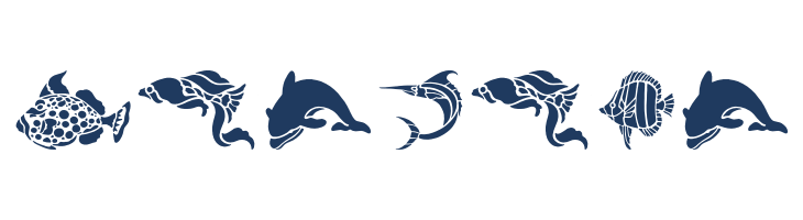 HFF Aqua Stencil font — Lorem ipsum body text preview