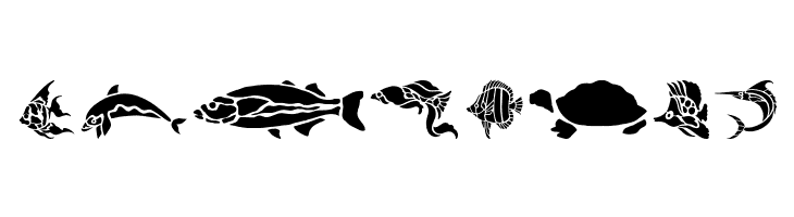 HFF Aqua Stencil  Free Fonts Download