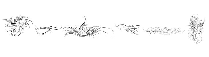 Penmanship Birds Free  Free Fonts Download