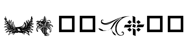 Destiny's Decorative Dings  Free Fonts Download