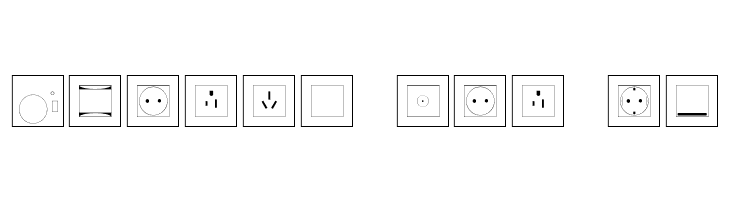 ELSymbolsStd  Free Fonts Download