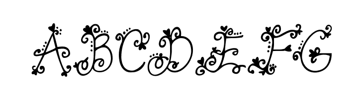 Janda Swirly Twirly  Free Fonts Download