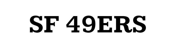 SF%252049ERS Kameron Bold Font