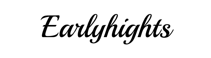 Earlyhights Playball Font