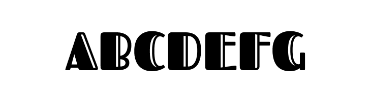 Fascinate Inline  Free Fonts Download