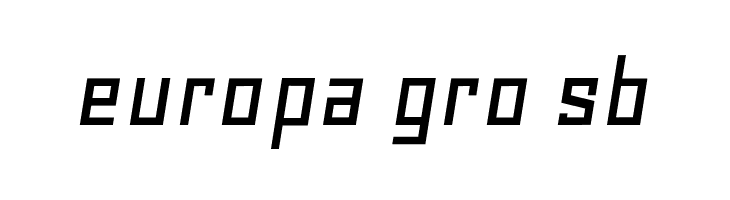 GeoOblique  Free Fonts Download