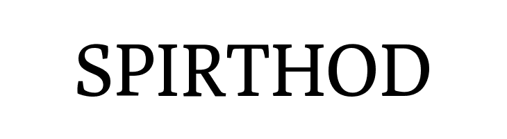 SPIRTHOD Poly-Regular Font