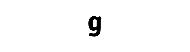 g Signika Negative Bold Font