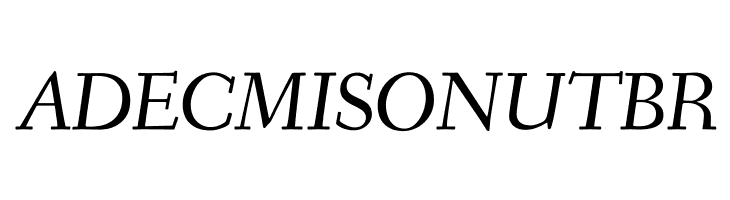 Fanwood Text Italic  Free Fonts Download