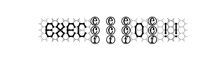 honeycomb [eval]  Free Fonts Download