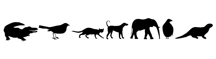 Animals  Free Fonts Download