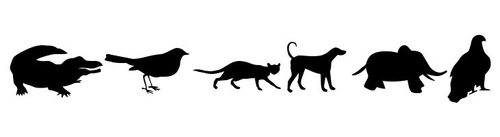 Animals  Free Fonts Download
