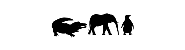 Animals  Free Fonts Download