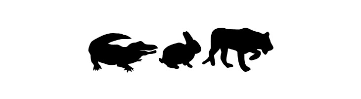 Animals  Free Fonts Download