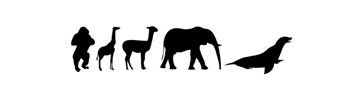 Animals  Free Fonts Download