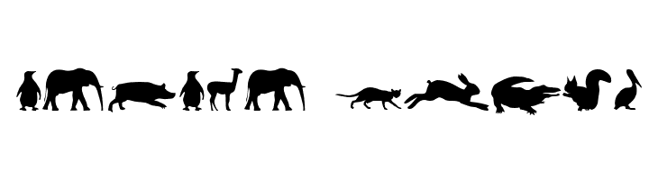 Animals  Free Fonts Download