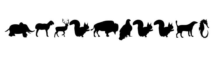 Animals  Free Fonts Download