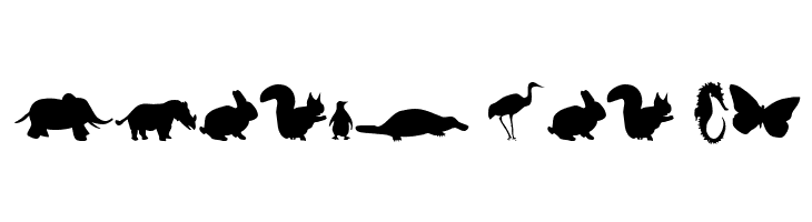 Animals  Free Fonts Download