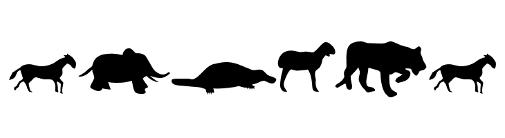 Animals  Free Fonts Download