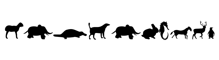 Animals  Free Fonts Download