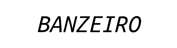 Ubuntu Monospaced Italic  Free Fonts Download