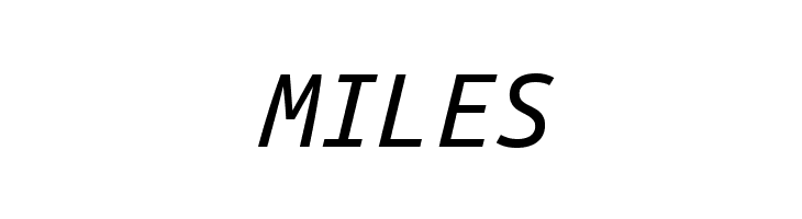 Ubuntu Monospaced Italic  Free Fonts Download