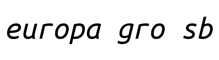 Ubuntu Monospaced Italic  Free Fonts Download