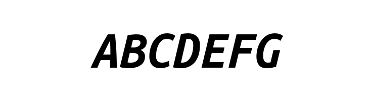 Ubuntu Monospaced Bold Italic  Free Fonts Download