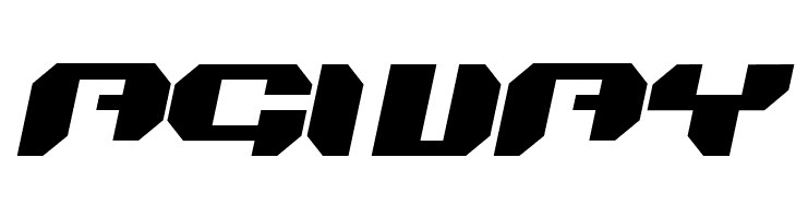 Bionic Kid Simple Slanted  Free Fonts Download