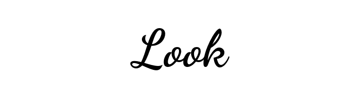 Look DancingScript-Bold Font