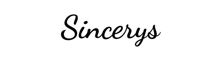 Sincerys DancingScript-Bold Font