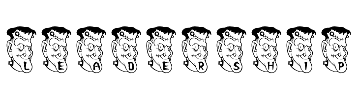 LCR FrankenFright  Free Fonts Download