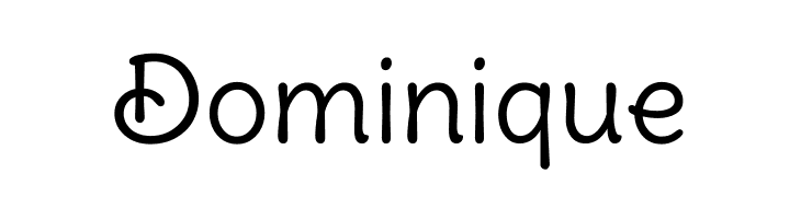 Dominique Delius Swash Caps Font