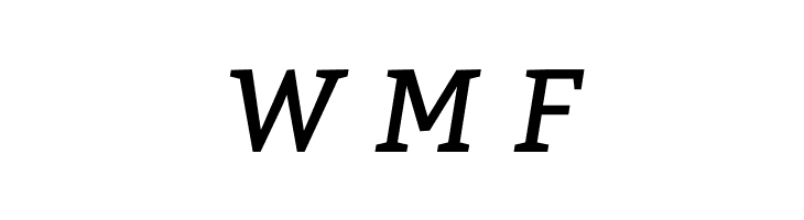 Bitter Italic  Free Fonts Download